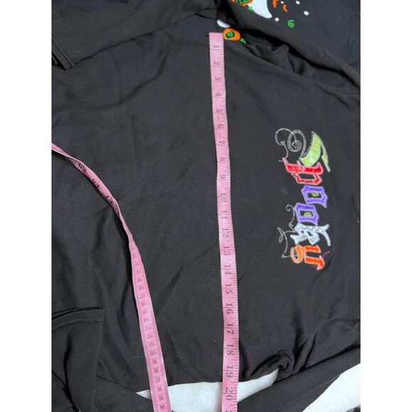 Spooky Halloween long sleeve and short sleeve shirt lot of two women size large - Picture 7 of 7